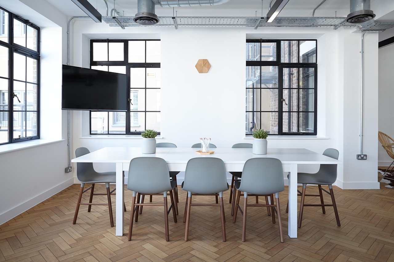 Office space conference room
