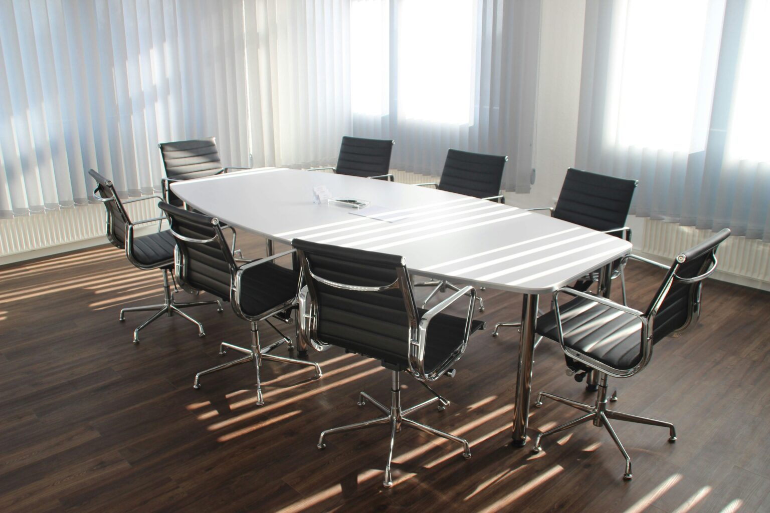 Office conference room. The best commercial cleaning services in the Seacoast Region