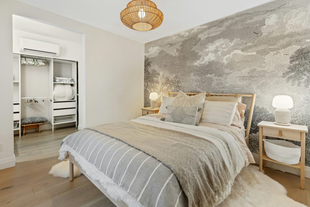 beautiful cream-colored bedroom